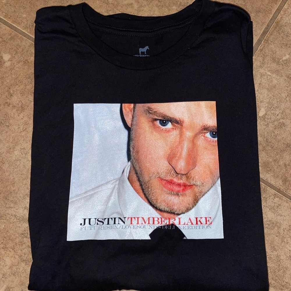 Custom justin Timberlake sexy back album cover music one of a kind new Concert